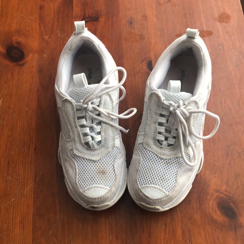 Distressed Jeffrey Campbell sneakers